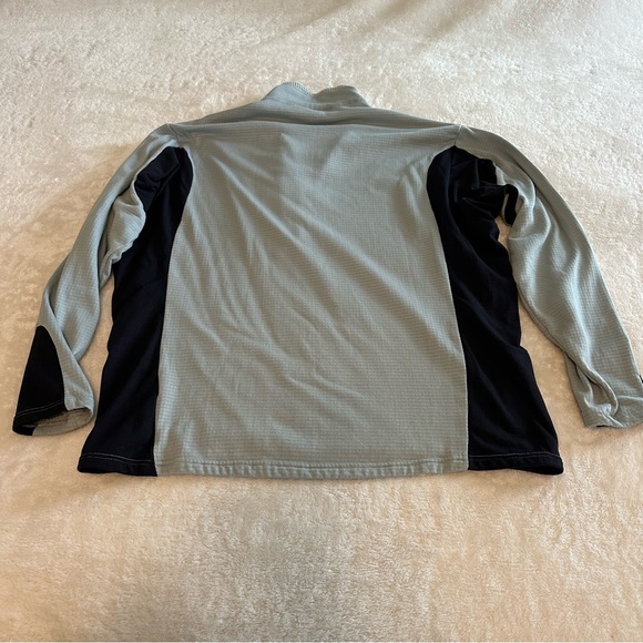 Patagonia R1 Flash Quarter Zip Pullover Vintage Gray Regulator Waffle XL - Picture 2 of 8